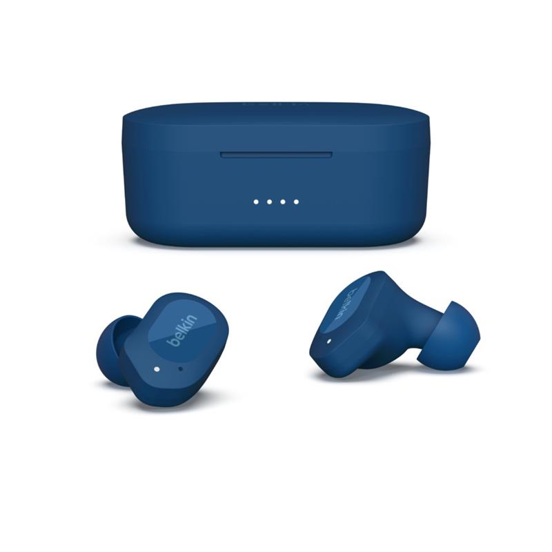 Belkin SOUNDFORM™ Play Headset True Wireless Stereo (TWS) In-ear Bluetooth Blauw