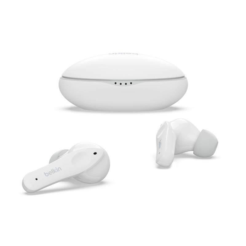 Belkin Soundform Nano? Hoofdtelefoons Draadloos In-ear Oproepen/muziek Micro-USB Bluetooth Wit