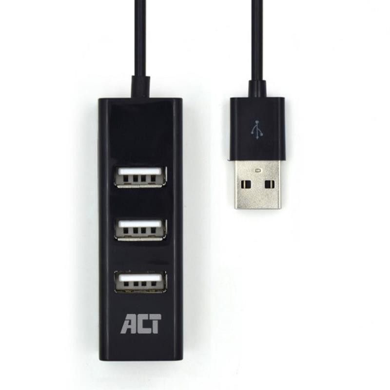 ACT USB Hub 2 0 4x USB-A mini