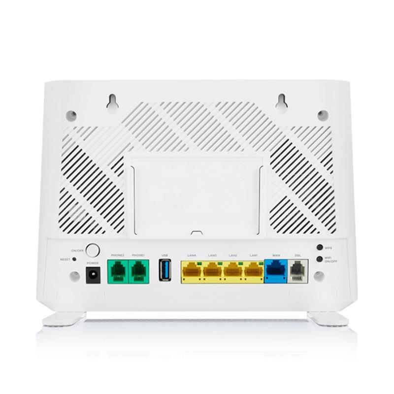 Zyxel DX3301-T0 draadloze router Gigabit Ethernet Dual-band (2.4 GHz / 5 GHz) Wit