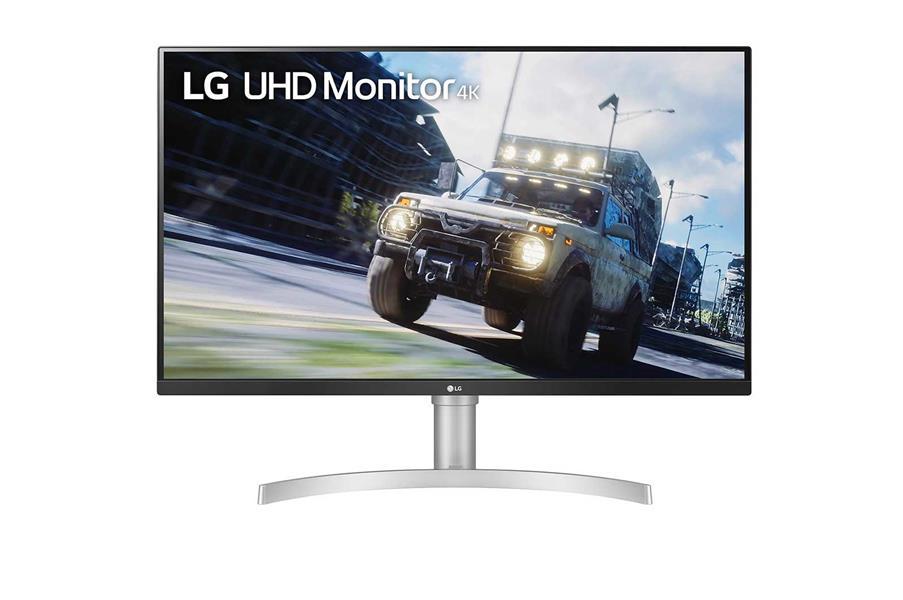 LG 32UN550-W 81,3 cm (32"") 3840 x 2160 Pixels 4K Ultra HD LED Zilver, Wit