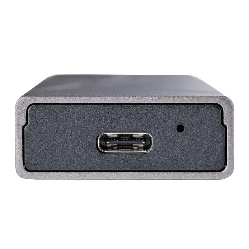 StarTech.com USB-C 10Gbps naar M.2 NVMe or M.2 SATA SSD Behuizing, Gereedschaploze Externe M.2 PCIe/SATA NGFF SSD Aluminum Case, USB Type-C&A Host Kab