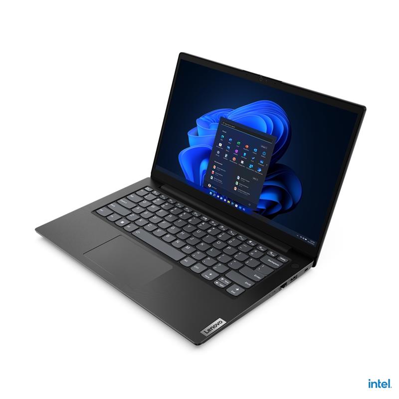 Lenovo V V14 i3-1215U Notebook 35,6 cm (14"") Full HD Intel® Core™ i3 4 GB DDR4-SDRAM 256 GB SSD Wi-Fi 6 (802.11ax) Windows 11 Pro Zwart