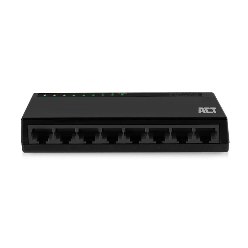ACT AC4448 netwerk-switch Unmanaged Gigabit Ethernet (10/100/1000) Zwart