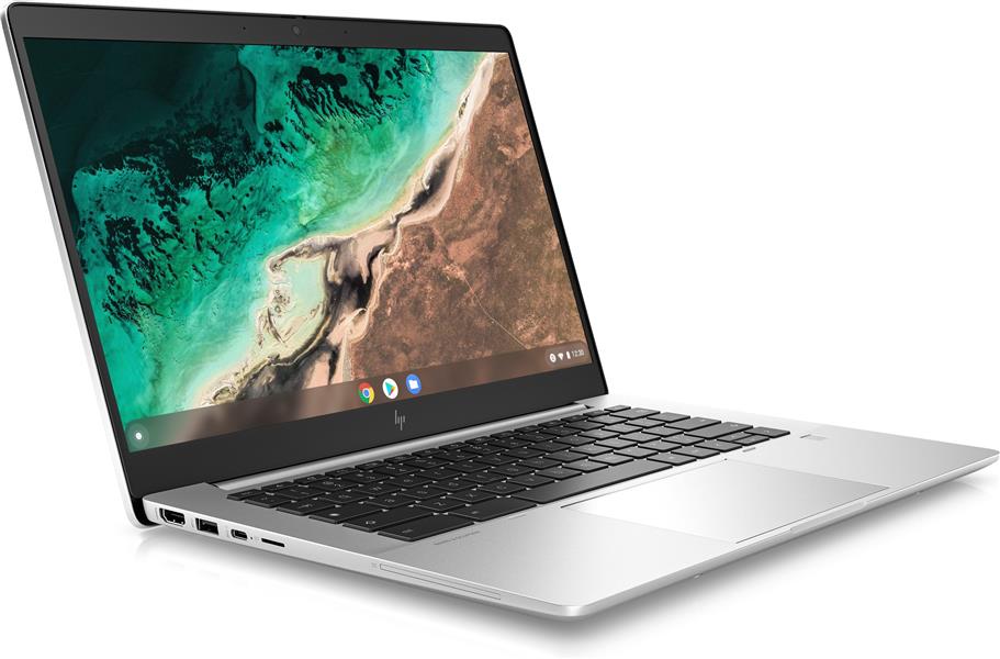 HP Elite c645 G2 5625C Chromebook 35,6 cm (14"") Full HD AMD Ryzen™ 5 8 GB LPDDR4x-SDRAM 128 GB SSD Wi-Fi 6E (802.11ax) Chrome OS Zilver