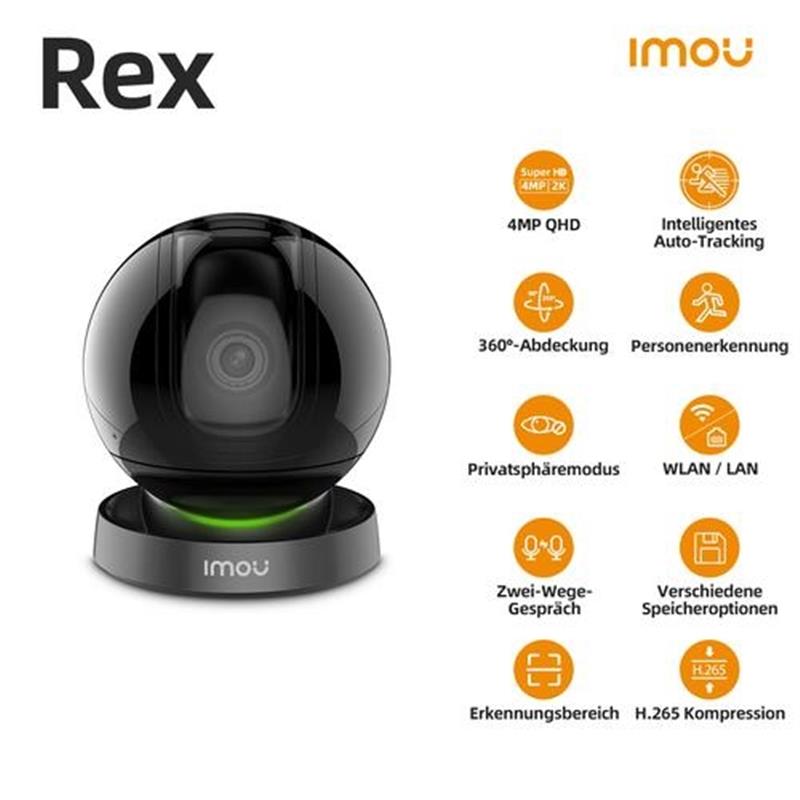Imou Rex 4MP IP-beveiligingscamera Binnen Bolvormig 2560 x 1440 Pixels Bureau