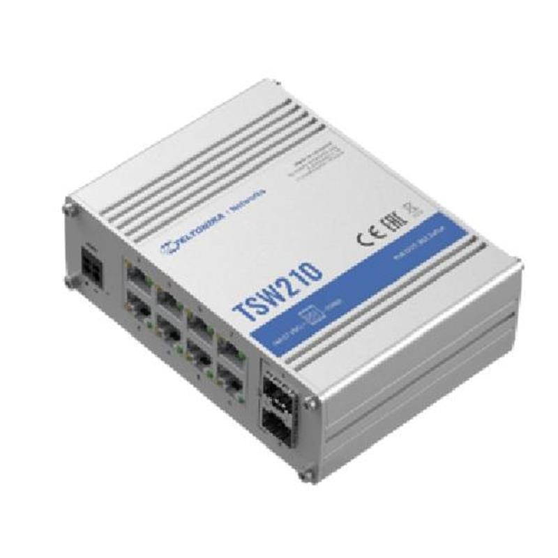 Teltonika TSW210 Unmanaged Gigabit Ethernet 10 100 1000 Aluminium