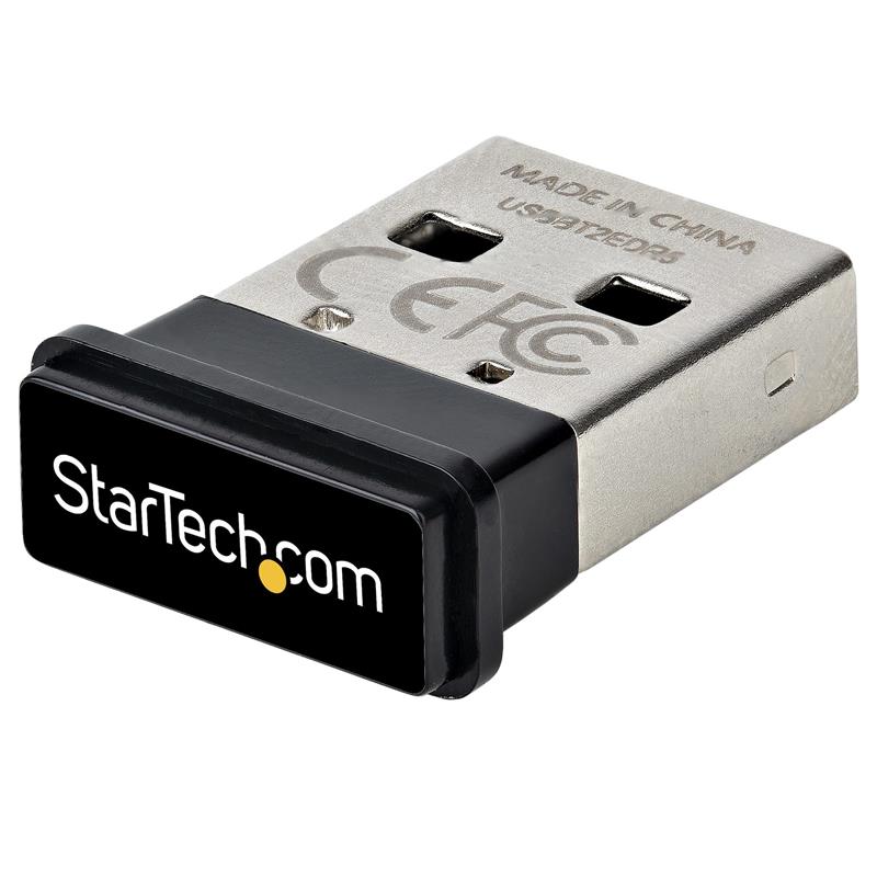 StarTech.com USB Bluetooth 5.0 Adapter, USB Bluetooth Dongle voor PC/Computer/Laptop/Toetsenbord/Muis, BT 5.0 Adapter voor Headsets, Mini USB Bluetoot