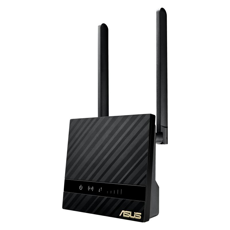 ASUS 4G-N16 draadloze router Gigabit Ethernet Single-band (2.4 GHz) Zwart