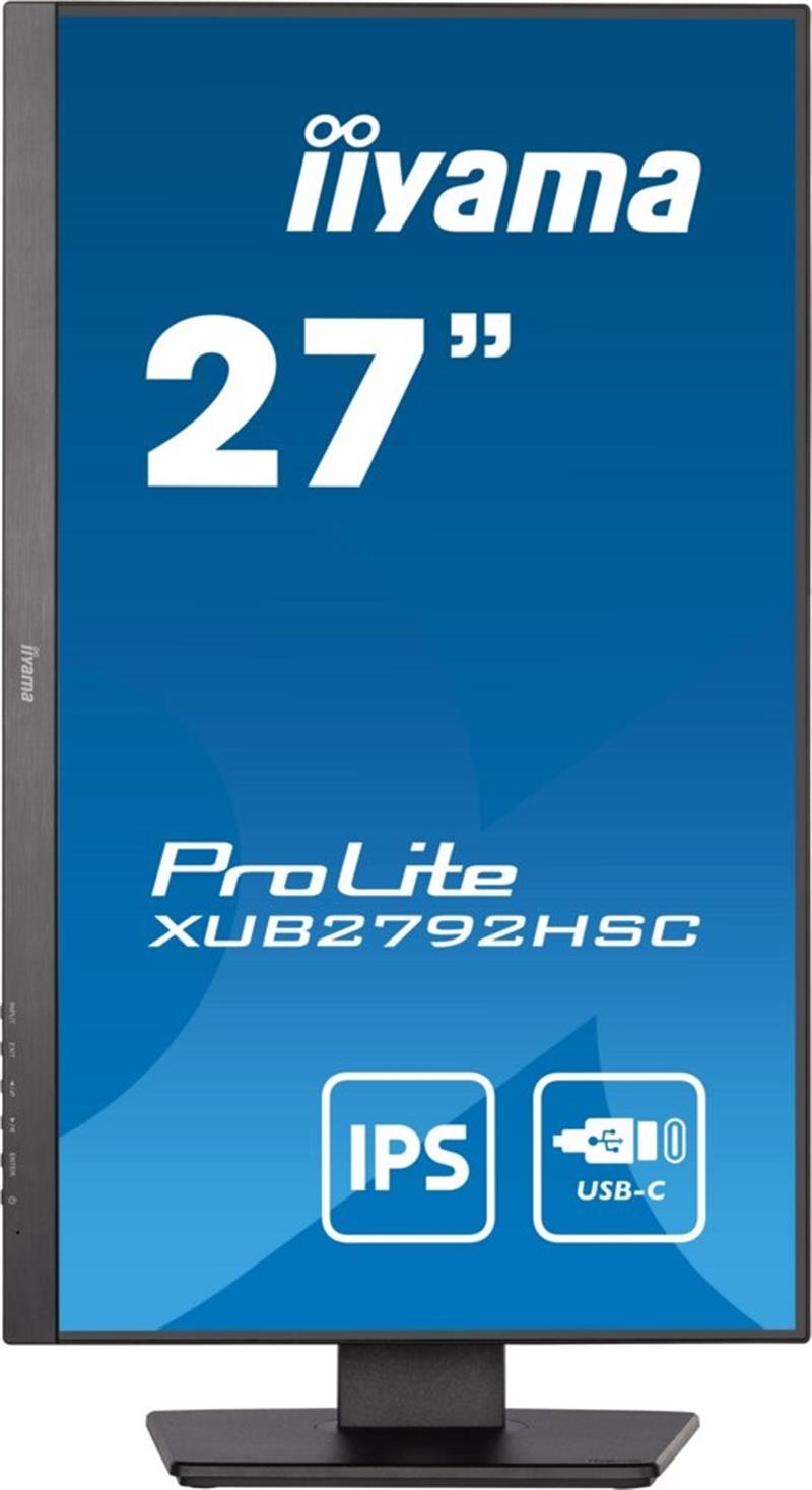 iiyama ProLite XUB2792HSC-B5 LED display 68,6 cm (27"") 1920 x 1080 Pixels Full HD Zwart
