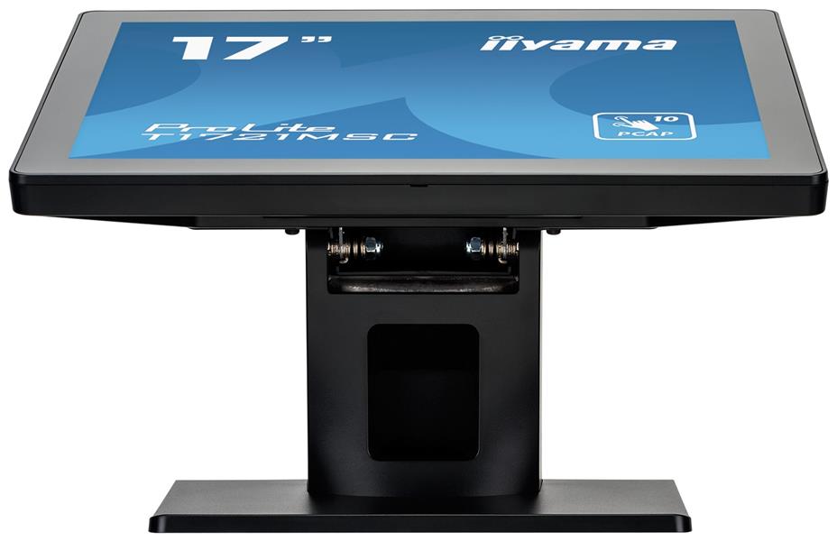 iiyama ProLite T1721MSC-B2 computer monitor 43,2 cm (17"") 1280 x 1024 Pixels SXGA LED Touchscreen Tafelblad Zwart