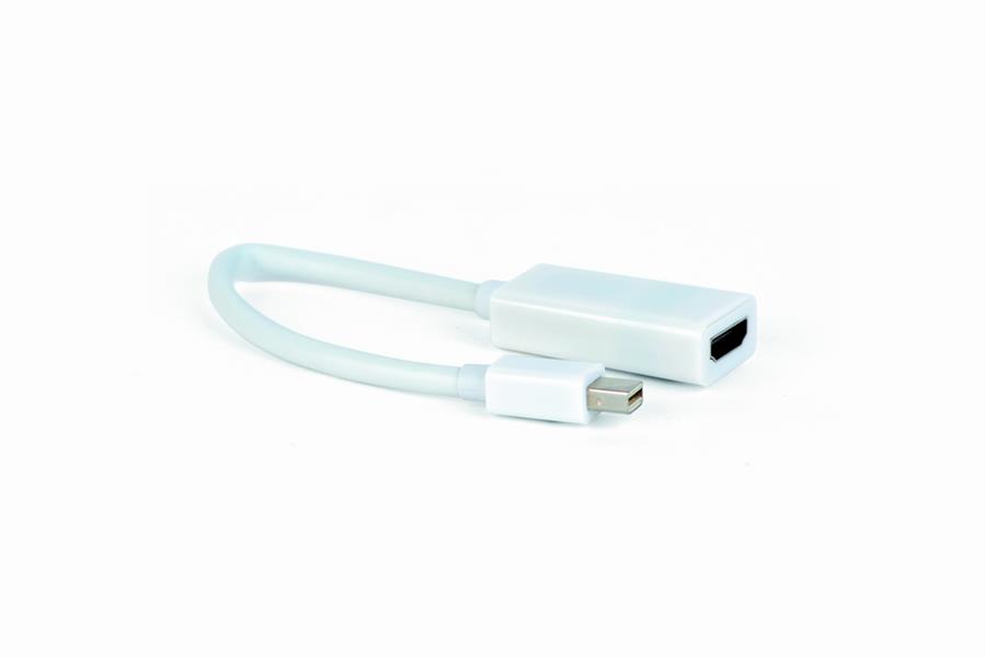 Mini DisplayPort naar HDMI adapterkabel wit 15 cm