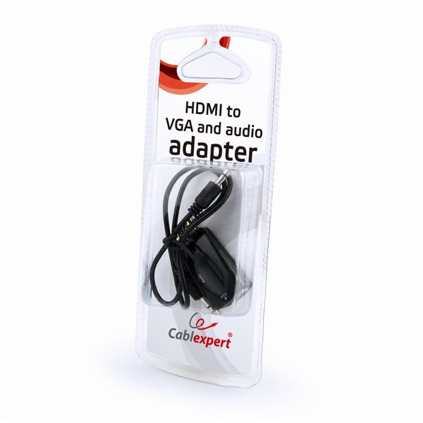 HDMI naar VGA adapter met audio Blister verpakking