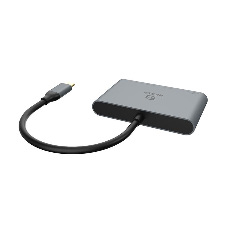 Akasa USB Type-C 4-In-1 Hub 10Gbps 100W PD