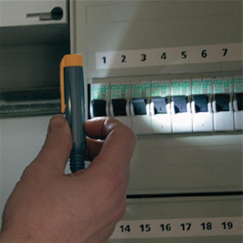 Elektronische multitester MT6 S/2 / fasetester met LED-display (spanningstester voor het lokaliseren van leidingen met wisselspanning)