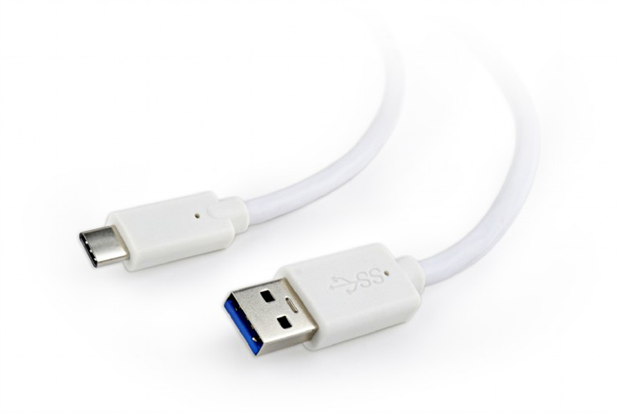 Gembird USB3 0 kabel AM-CM wit 0 5 meter 600MB s charging 3A 36W *USBAM *USBCM