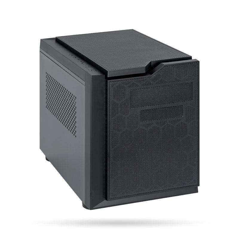 Chieftec Gamer Cube Black M-ATX Cube 390mm x 265mm x 325mm Stand 22mm 2x USB3 0 USB3 1 Gen 1 1x USB2 0 Audio-out AZALIA HD-Audio Mic-in graphics max 3