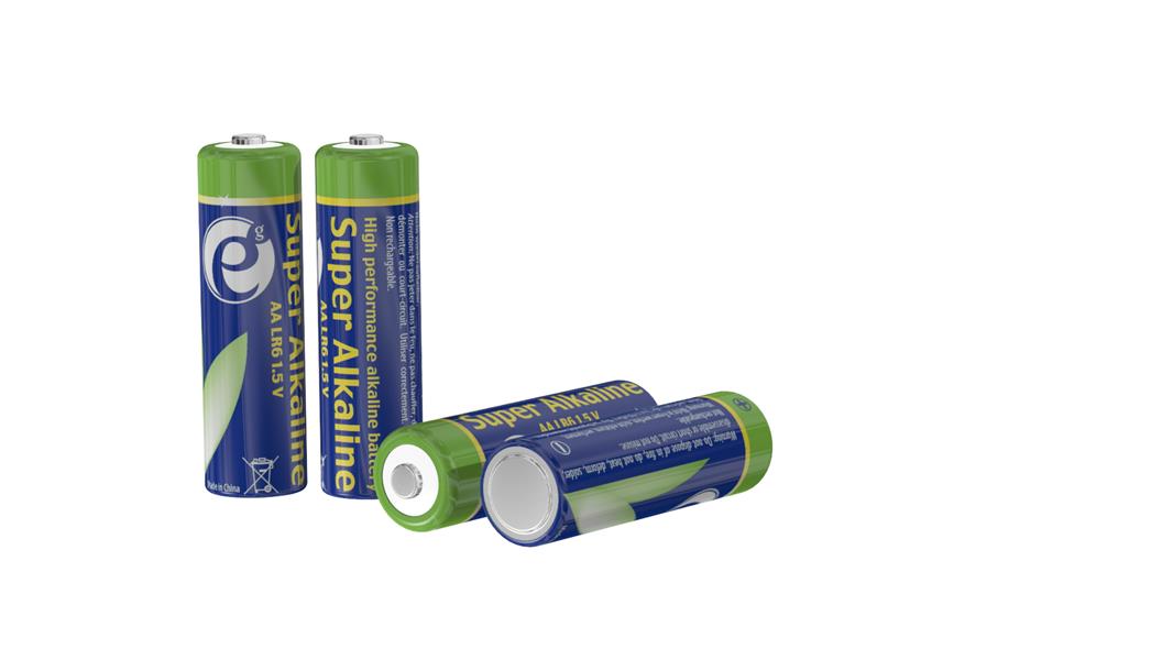 Alkaline AA batterijen 4 stuks