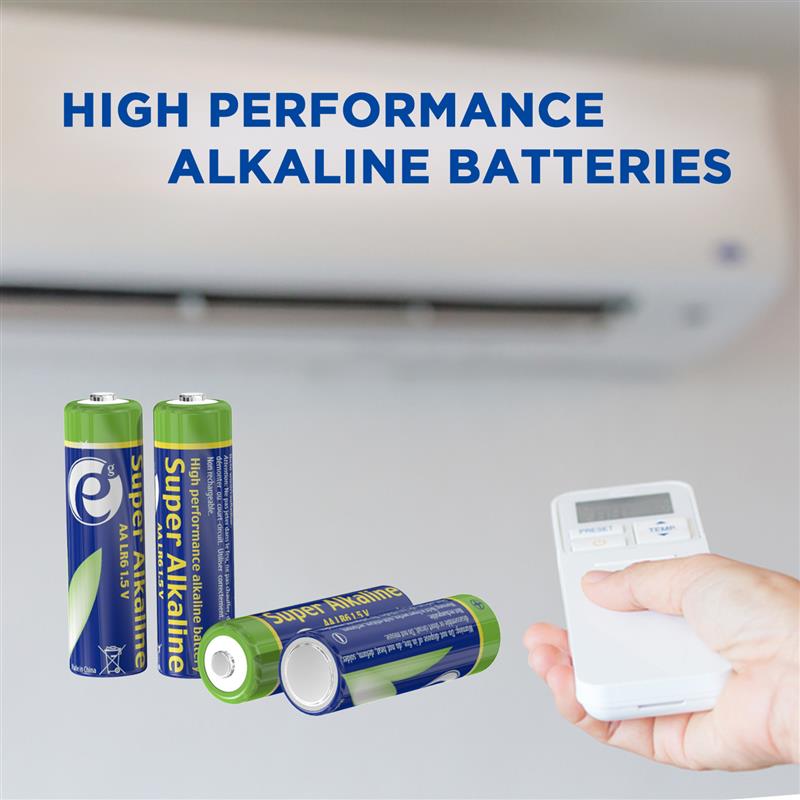 Alkaline AA batterijen 4 stuks