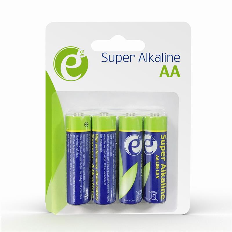 Alkaline AA batterijen 4 stuks