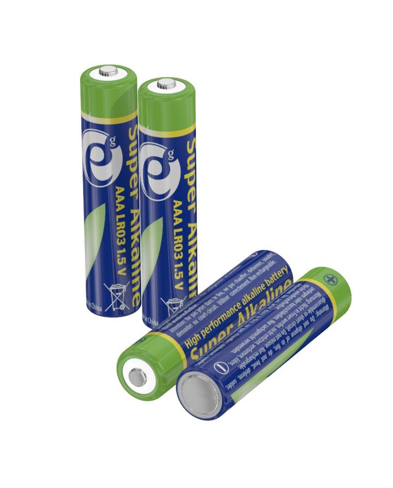 Alkaline AAA batterijen 4 stuks