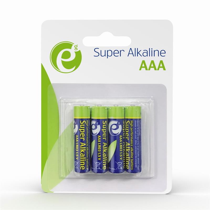 Alkaline AAA batterijen 4 stuks