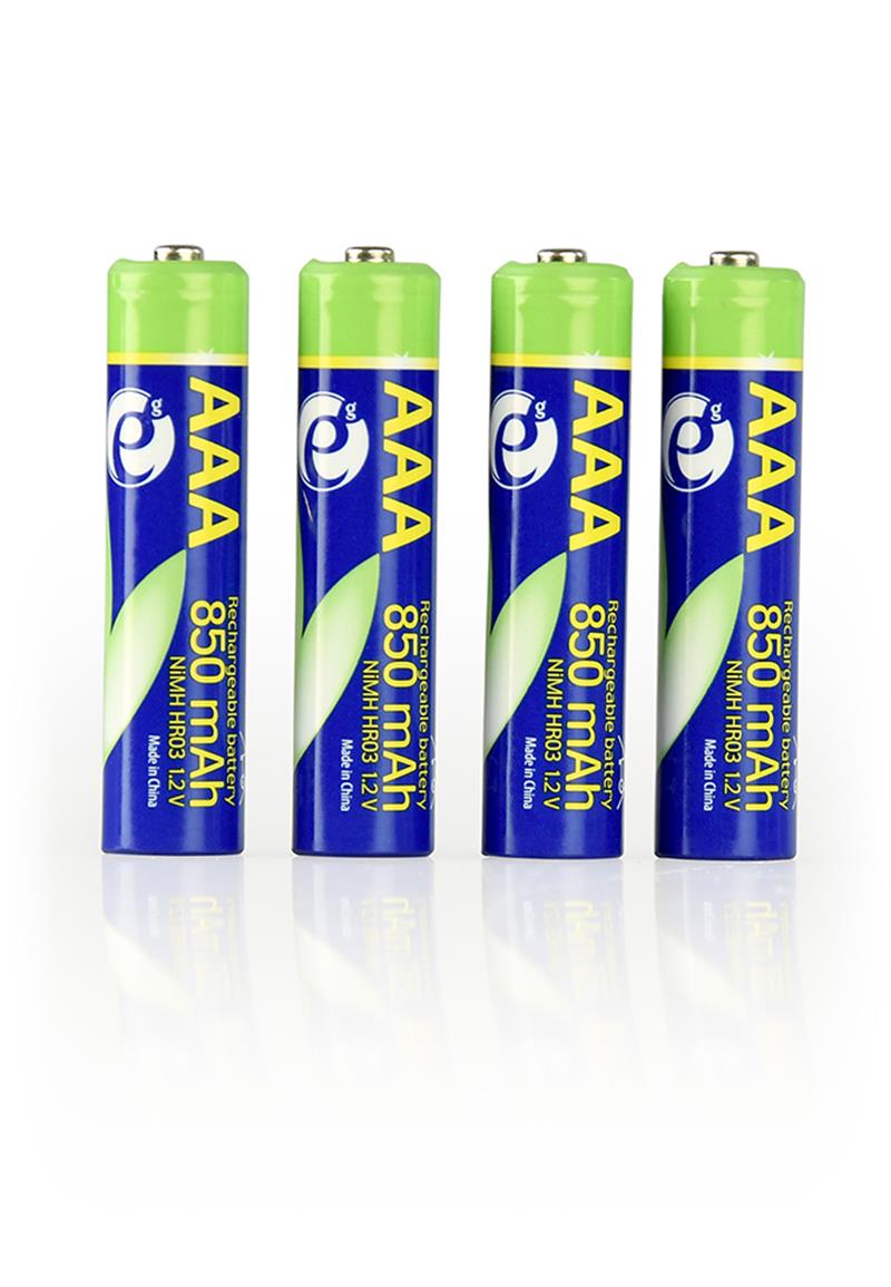 Oplaadbare AAA batterijen 2 stuks 850mAh