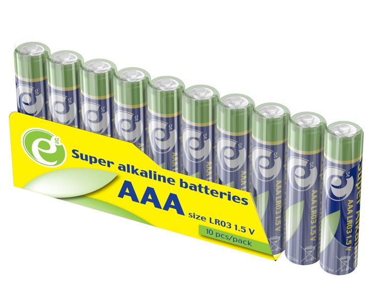 AAA super alkaline batterijen 10 stuks