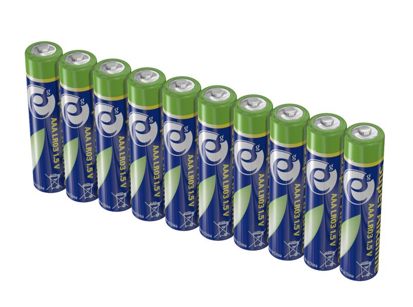 AAA super alkaline batterijen 10 stuks