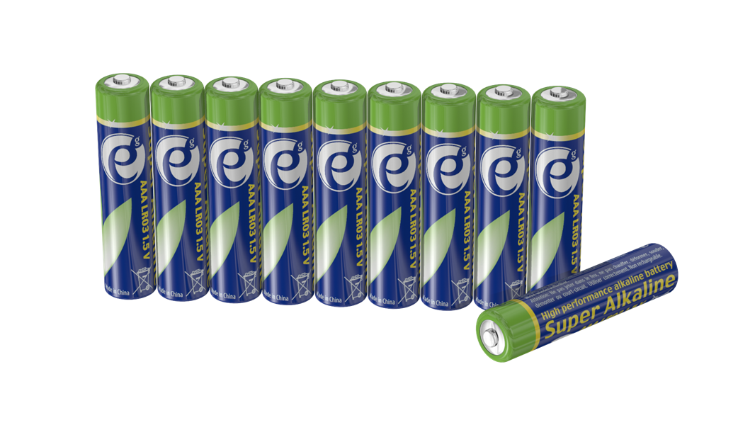 AAA super alkaline batterijen 10 stuks