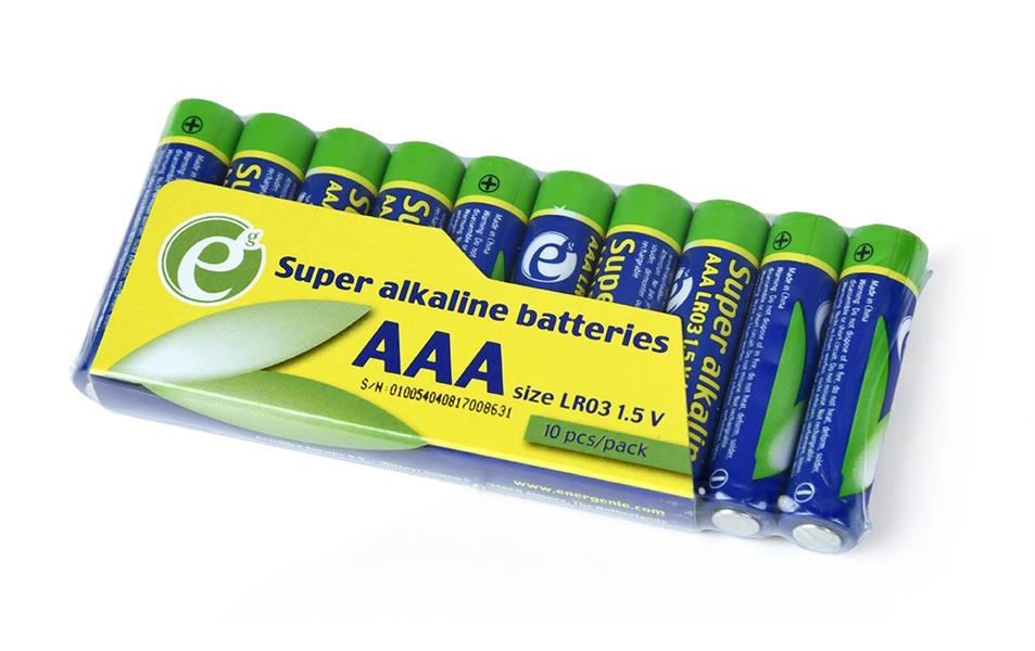 AAA super alkaline batterijen 10 stuks