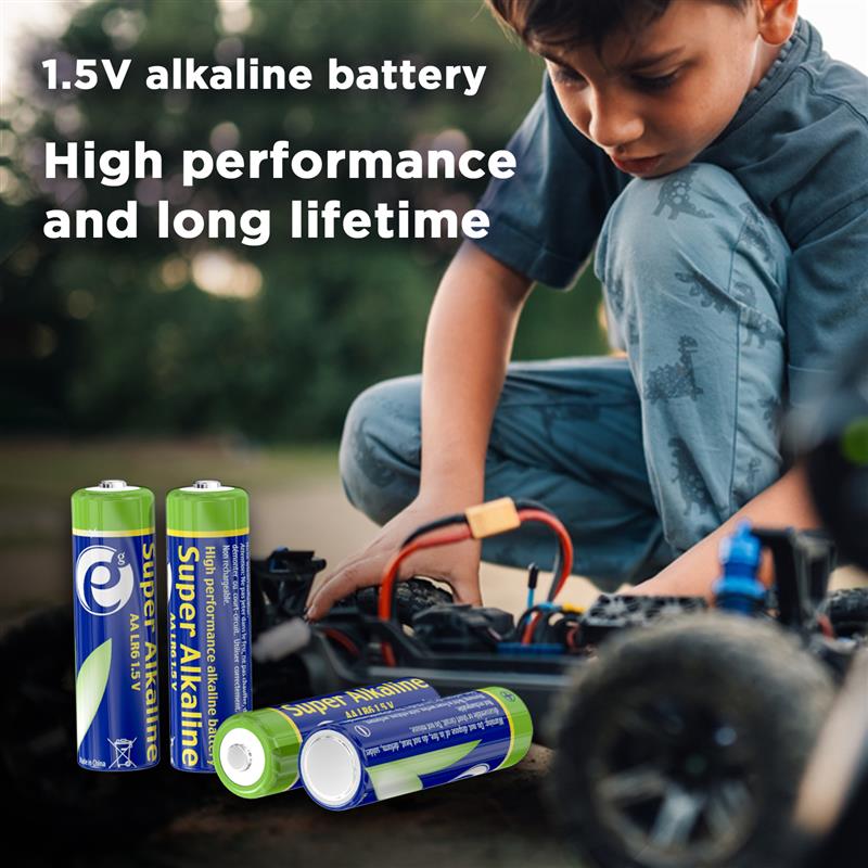 Super alkaline AA batteries 10-pack