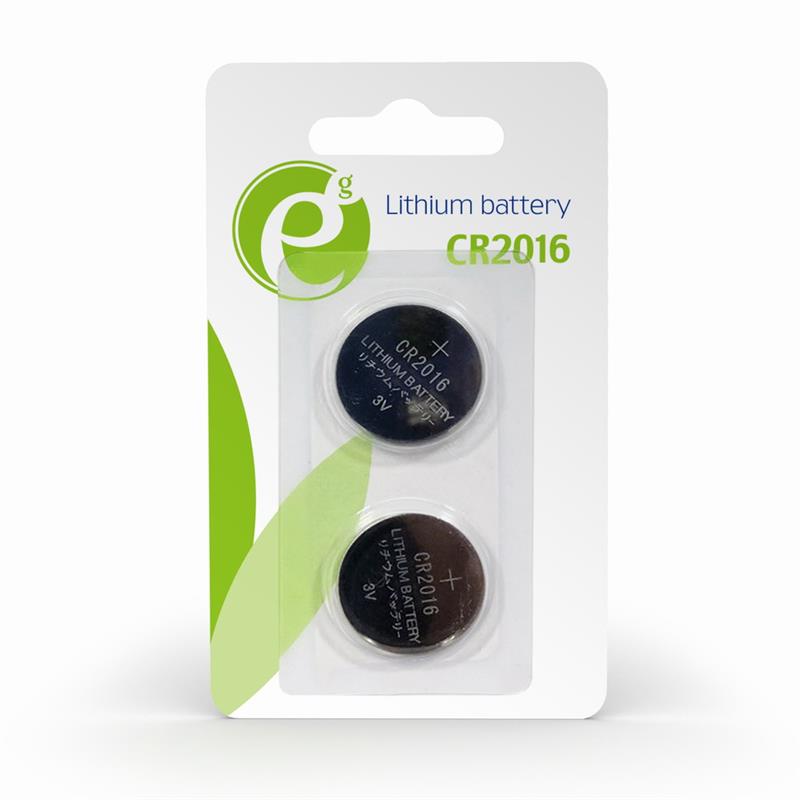 CR2016 knoopcelbatterij 2 stuks