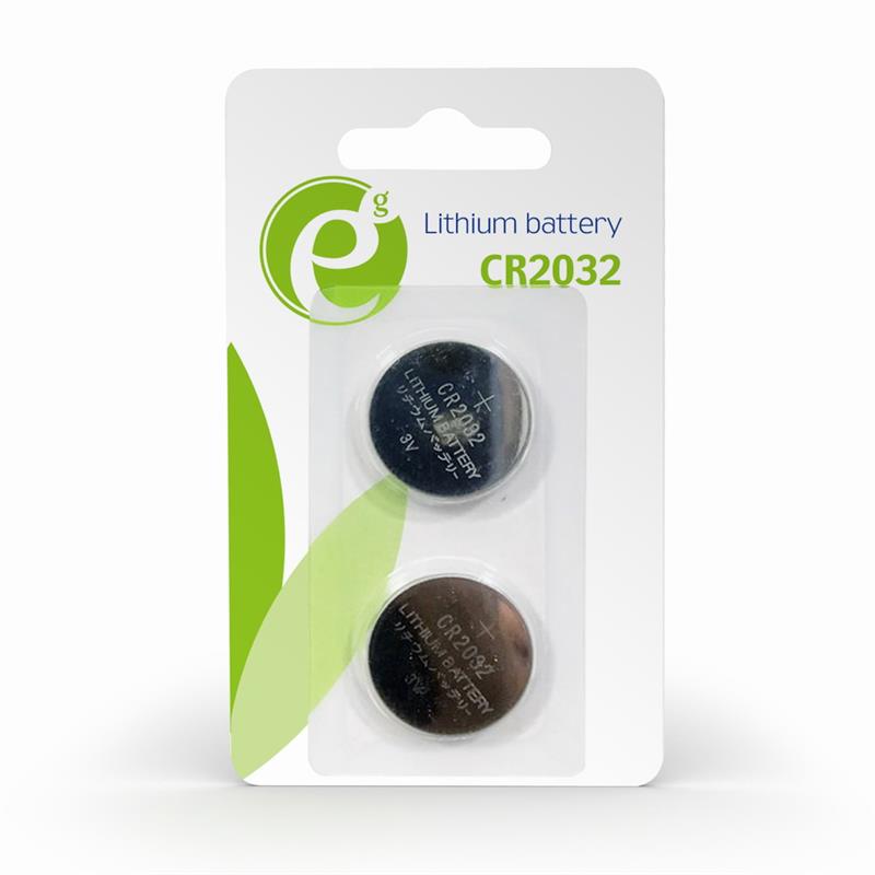 CR2032 knoopcelbatterij 2 stuks