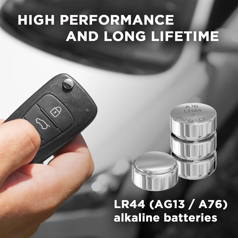 Alkaline LR44 batterijen 4 stuks