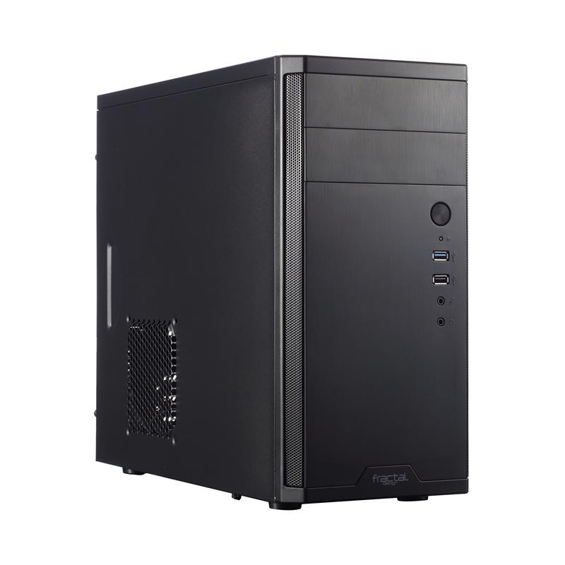Fractal Design Core 1000 Micro-ATX Case Black Mesh Front 1 x USB2 0 1 x USB3 0 1 x Front 120 mm Fan included