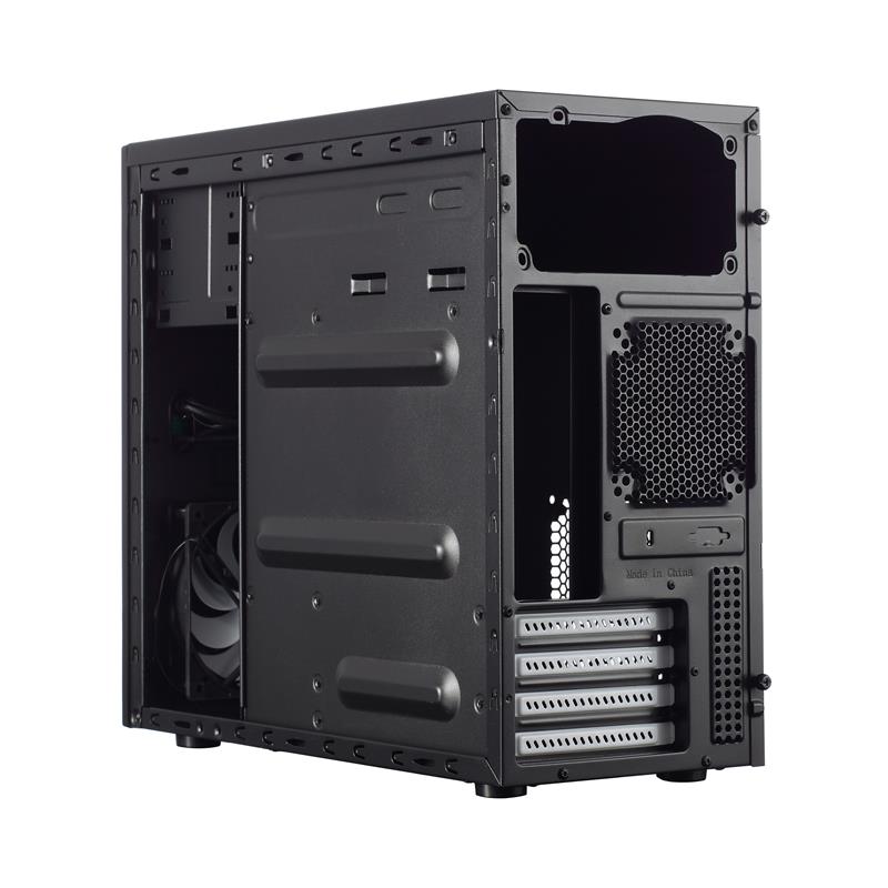 Fractal Design Core 1000 Micro-ATX Case Black Mesh Front 1 x USB2 0 1 x USB3 0 1 x Front 120 mm Fan included