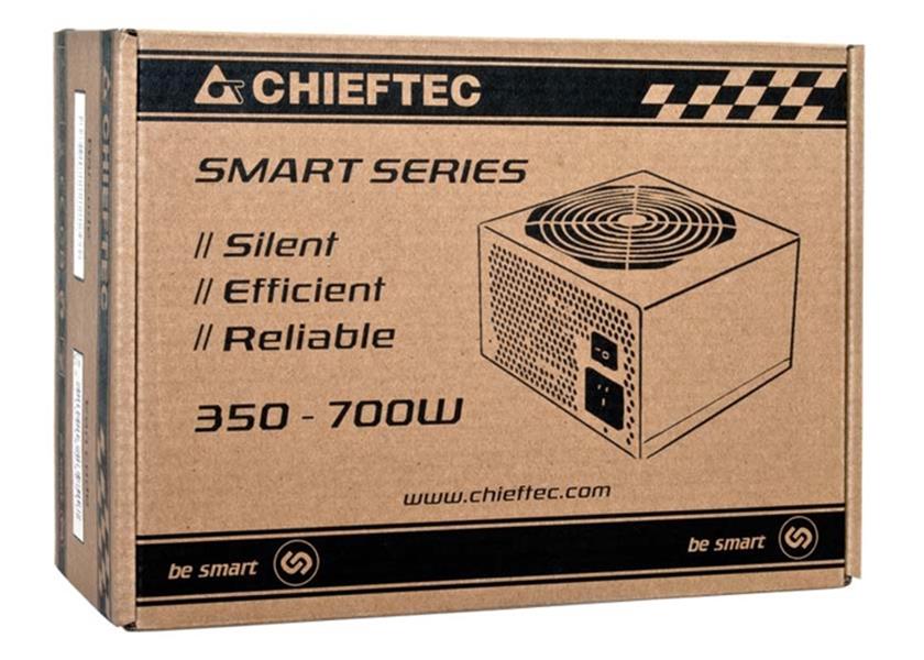 Chieftec Smart 600W ATX EFF>85% 230V only retail