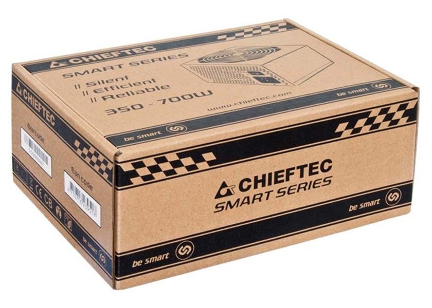 Chieftec Smart 600W ATX EFF>85% 230V only retail