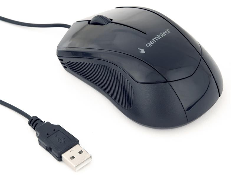 Optische muis USB zwart