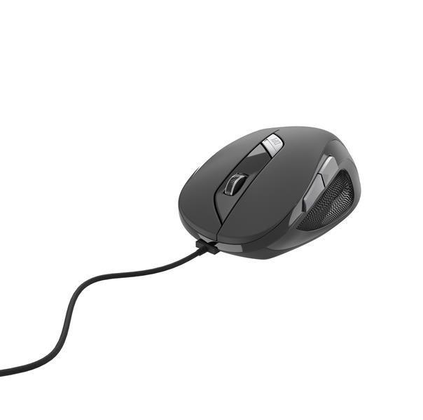 6-knops optische muis USB zwart