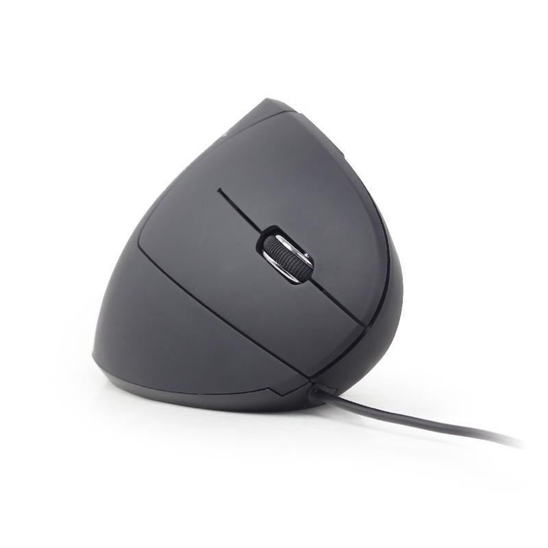 6-knops ergonomische muis zwart