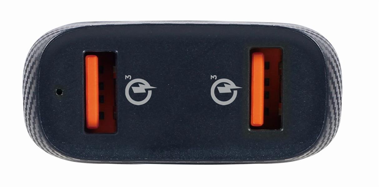 2-poorts QC 3 0 USB auto snellader 36 W