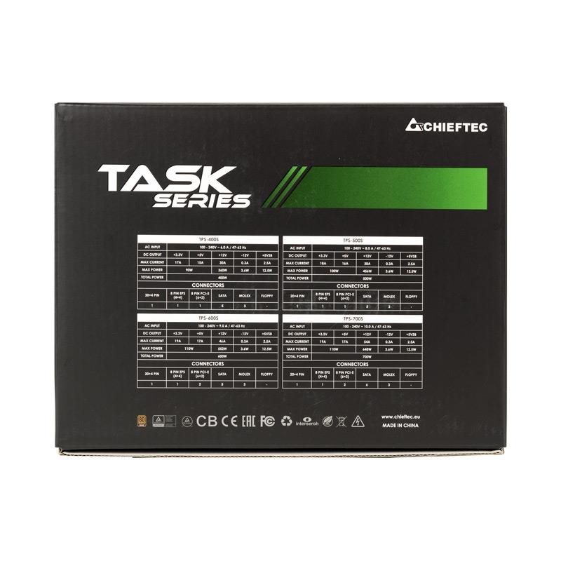 Chieftec Task 600W ATX 80PLUS BRONZE retail