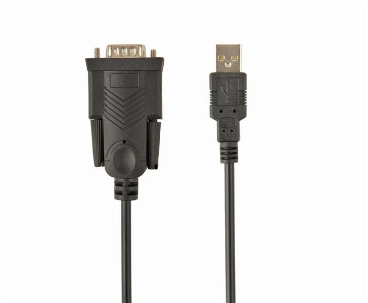 USB naar DB9M seriï¿½le poort converter kabel zwart 1 5 meter
