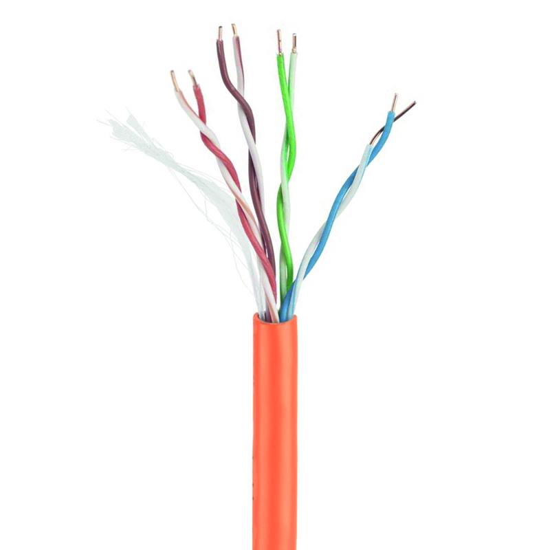UTP Cat5E kabel CCA stug 305 meter - Rood