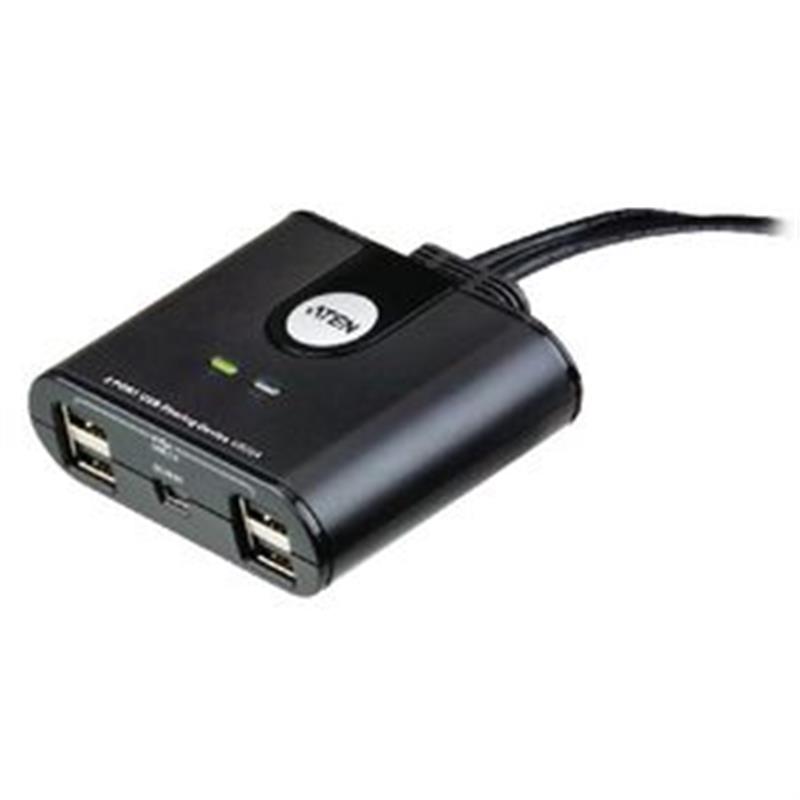 Aten 2 x 4 USB 2.0 switch voor randapparatuur