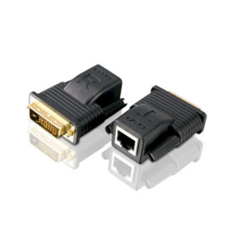 Mini Cat 5 DVI-verlenger (1080p bij 15 m/1080i bij 20 m)