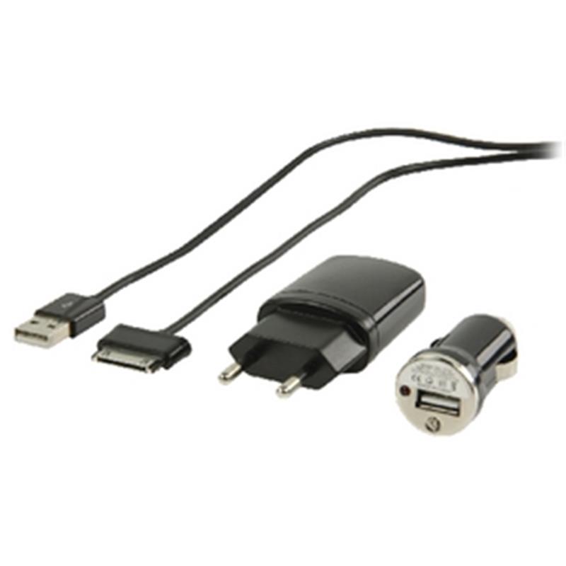 Lader 1-Uitgang 1.0 A 1.0 A USB Zwart