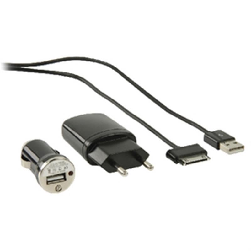 Lader 1-Uitgang 1.0 A 1.0 A USB Zwart